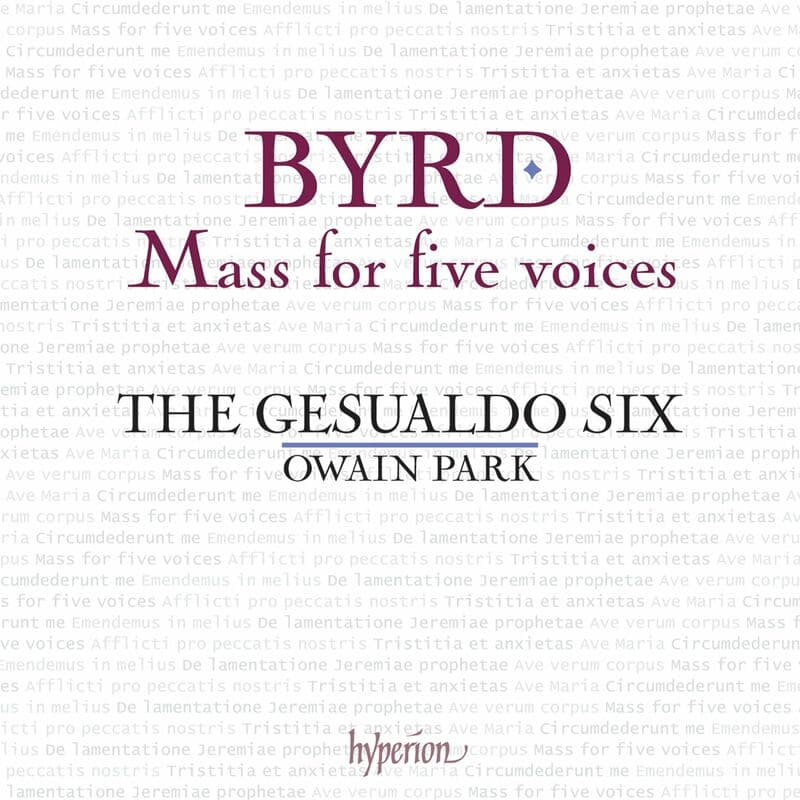 کاور Byrd: Mass for Five Voices, Ave verum corpus, Lamentations & Other Works